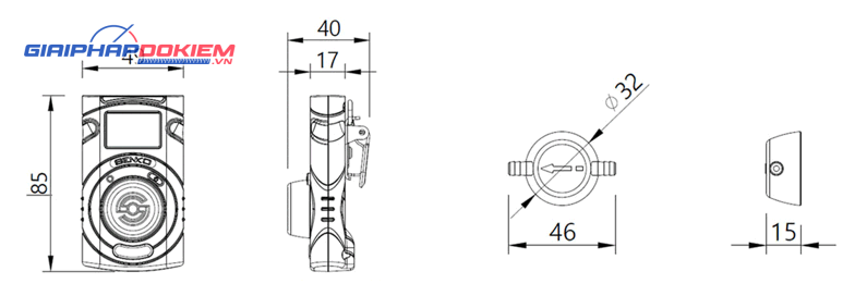 Máy đo khí H2S Senko SGTP-H2S (0~100ppm) 13 Máy đo khí H2S Senko SGTP-H2S (0~100ppm) - Ảnh 8