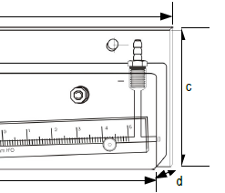 Áp kế chất lỏng KIMO TX25 10 tai xuong 1