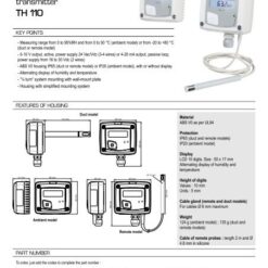 Máy đo nhiệt độ độ ẩm KIMO TH110 21 th 110 kimo canada