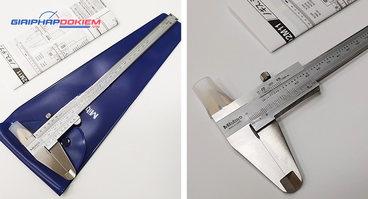 Thước cặp cơ khí Mitutoyo 530-118 0-8"/ 0-200mm/0.02mm 14 Thước cặp cơ khí Mitutoyo 530-118 0-8"/ 0-200mm/0.02mm - Ảnh 6