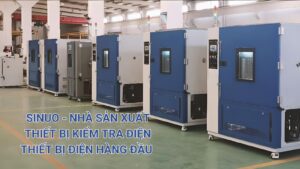 Sinuo - Nhà Sản Xuất Thiết Bị Kiểm Tra Điện Thiết Bị Điện 1 Tổng quan về NSX Sinuo