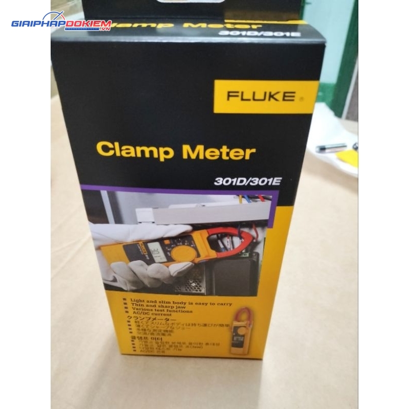Ampe Kìm Đo Dòng AC/DC Fluke 301D 14 Ampe Kìm Đo Dòng AC/DC Fluke 301D - Ảnh 7