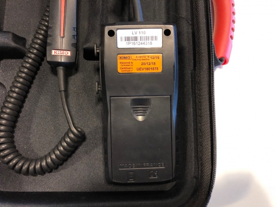 Máy đo tốc độ gió, lưu lượng gió KIMO LV110 9 Máy đo tốc độ gió, lưu lượng gió KIMO LV110 - Ảnh 3