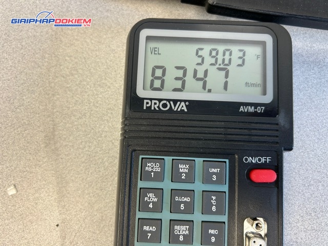 Máy đo tốc độ gió Prova AVM-07 23 Máy đo tốc độ gió Prova AVM-07 - Ảnh 9