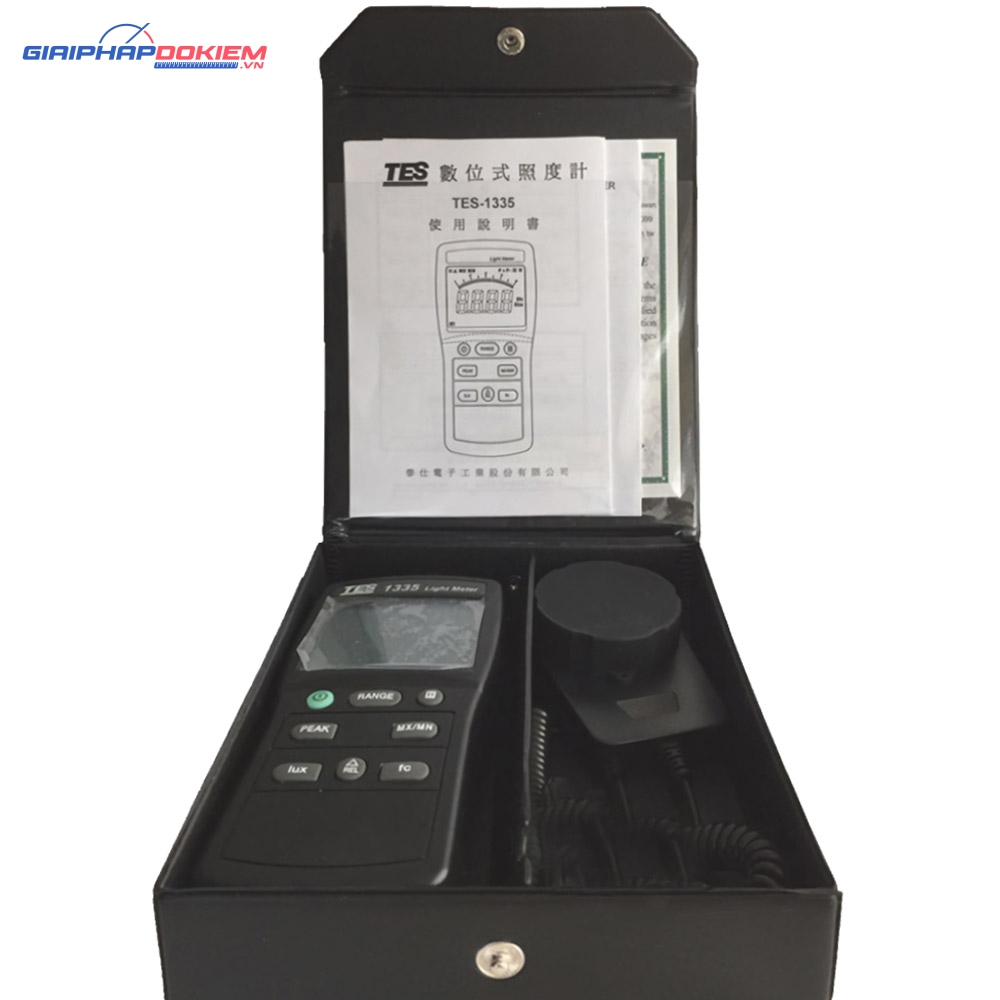 Máy đo cường độ ánh sáng TES 1335 12 Máy đo cường độ ánh sáng TES 1335 - Ảnh 7