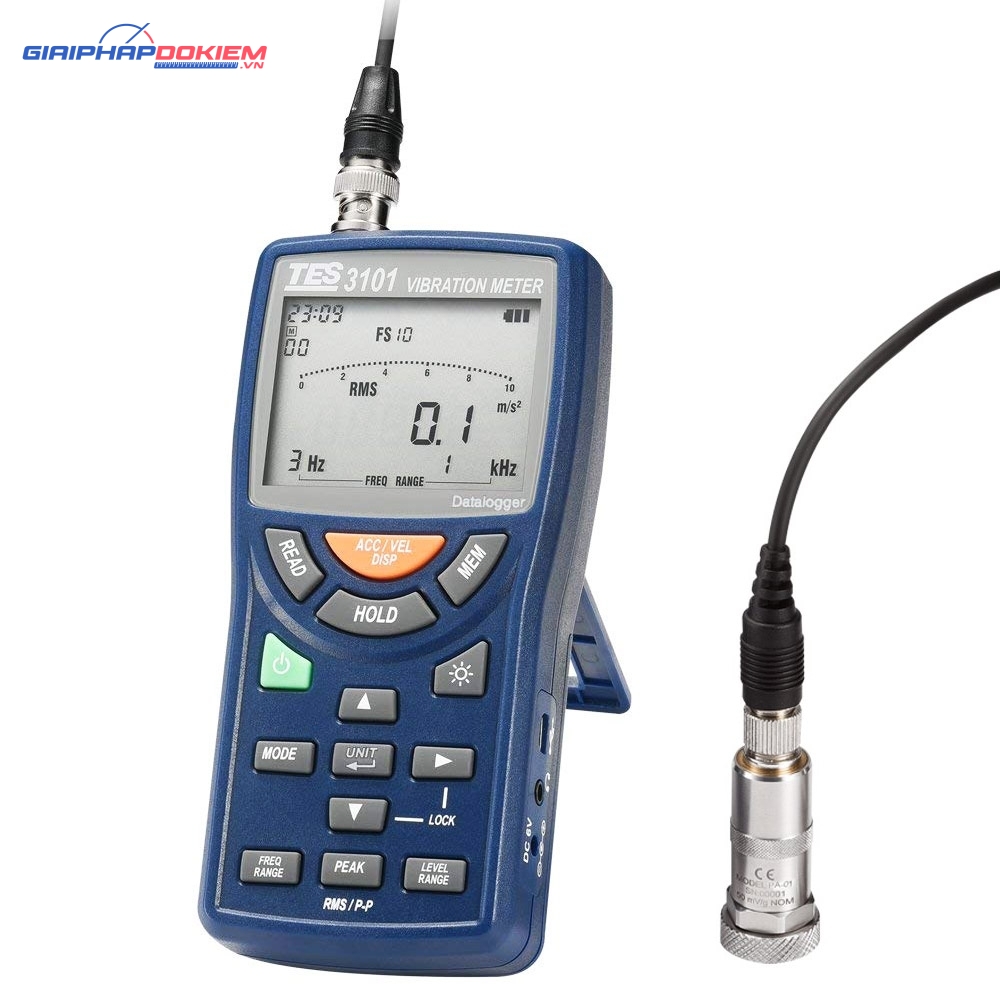 Máy đo độ rung TES 3101 11 Máy đo độ rung TES 3101 - Ảnh 4
