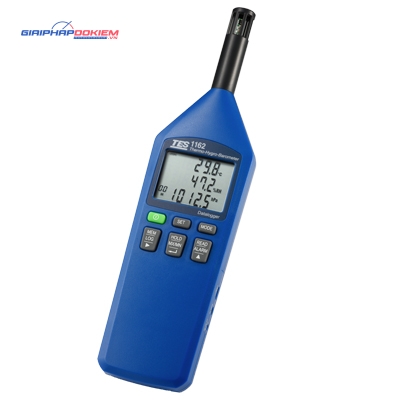 Máy đo nhiệt độ, độ ẩm, áp suất TES 1162 5 Máy đo nhiệt độ, độ ẩm, áp suất TES 1162