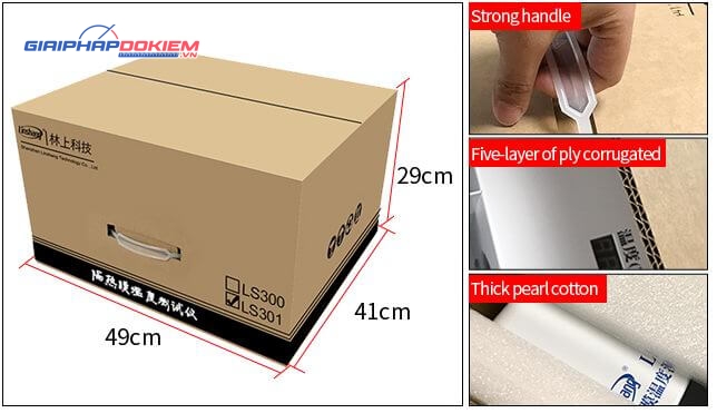 Máy đo nhiệt độ Film cách nhiệt Linshang LS301 14 Máy đo nhiệt độ Film cách nhiệt Linshang LS301 - Ảnh 7