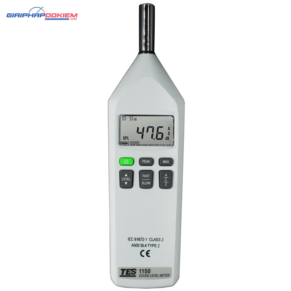 Máy đo độ ồn TES 1150 5 Máy đo độ ồn TES 1150