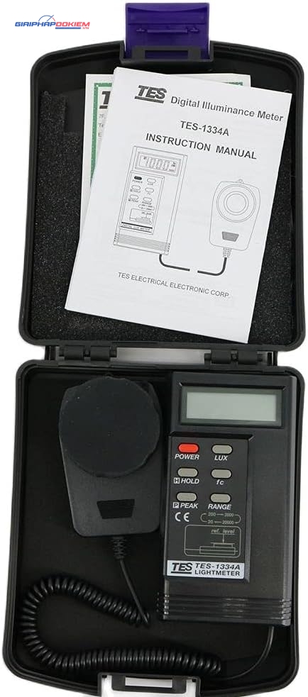 Máy đo cường độ ánh sáng TES 1334A 11 Máy đo cường độ ánh sáng TES 1334A - Ảnh 7