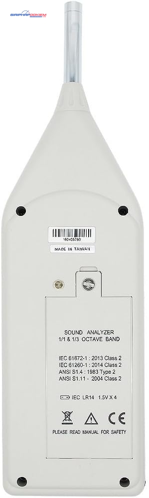 Máy đo âm thanh TES 1358C 19 Máy đo âm thanh TES 1358C - Ảnh 14