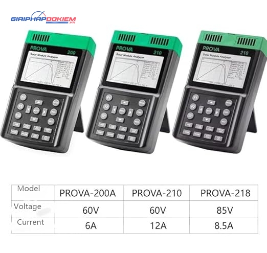 Máy phân tích PV PROVA 218 7 Máy phân tích PV PROVA 218 - Ảnh 2