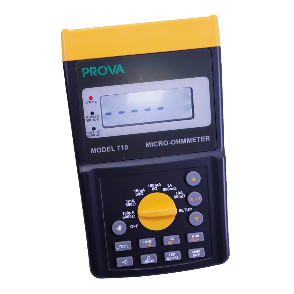 Máy đo điện trở thấp Prova 710 17 Máy đo điện trở thấp Prova 710 - Ảnh 11