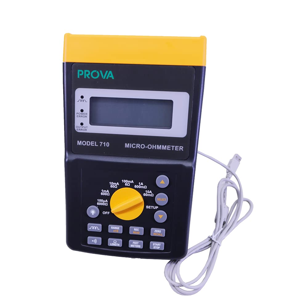 Máy đo điện trở thấp Prova 710 13 Máy đo điện trở thấp Prova 710 - Ảnh 7