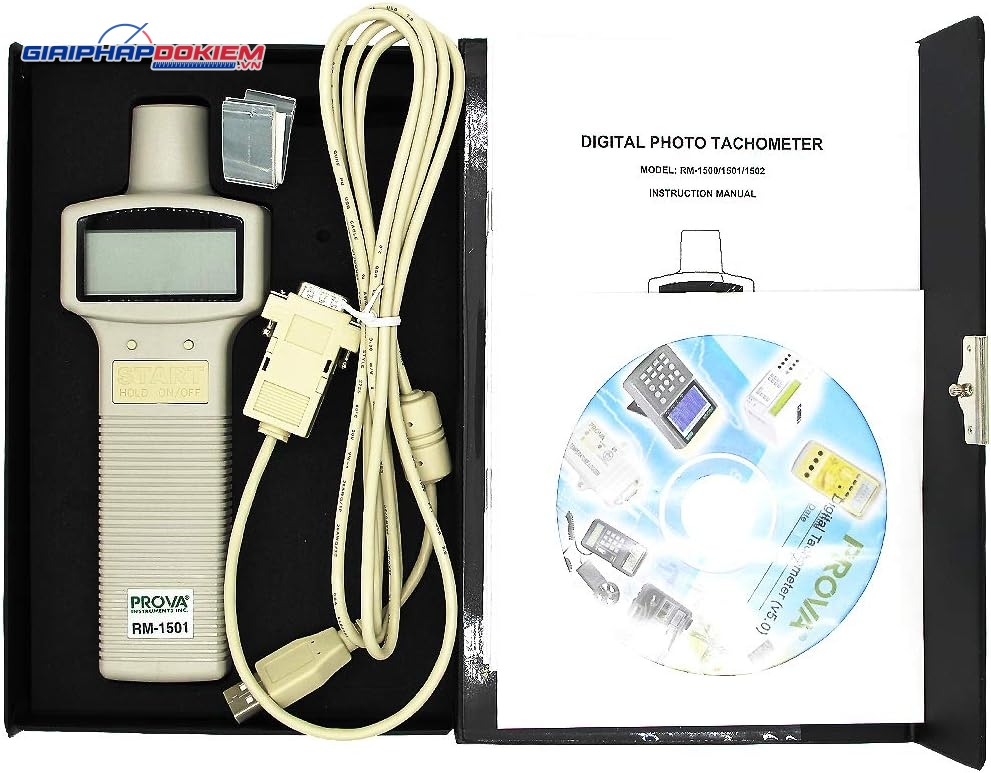 Máy đo tốc độ vòng quay Prova RM-1501 28 Máy đo tốc độ vòng quay Prova RM-1501 - Ảnh 13