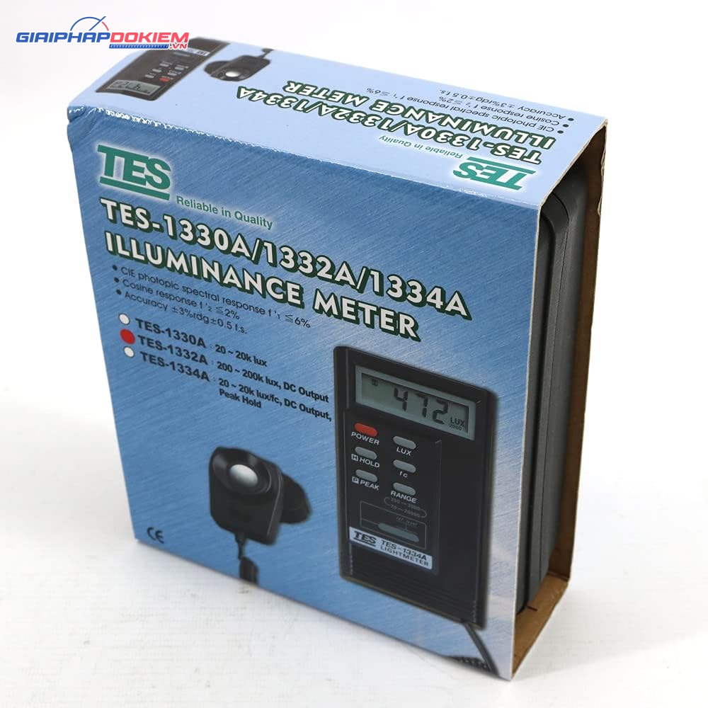 Máy đo cường độ ánh sáng TES 1332A 14 Máy đo cường độ ánh sáng TES 1332A - Ảnh 10