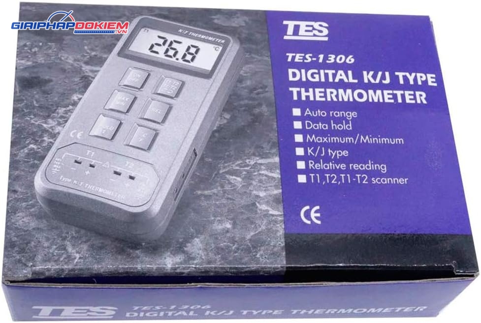 Máy đo nhiệt độ TES 1306 21 Máy đo nhiệt độ TES 1306 - Ảnh 8