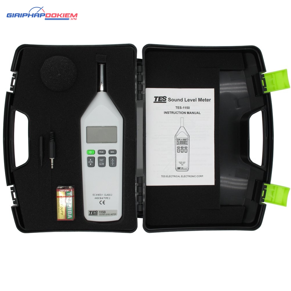Máy đo độ ồn TES 1150 11 Máy đo độ ồn TES 1150 - Ảnh 7