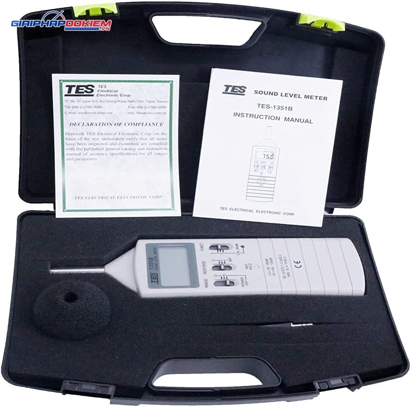 Máy đo độ ồn TES 1351B 12 Máy đo độ ồn TES 1351B - Ảnh 7