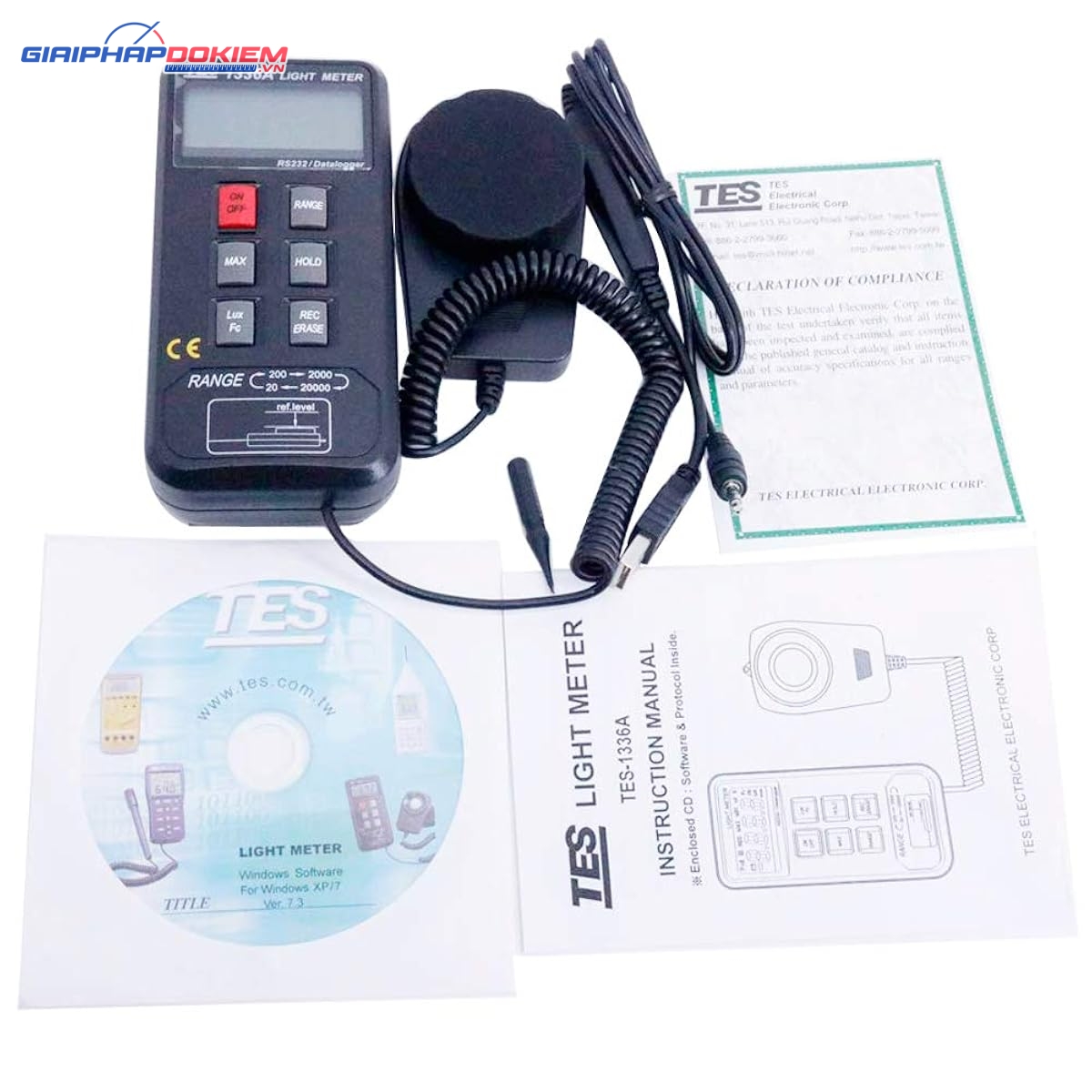 Máy đo cường độ ánh sáng TES 1336A 17 Máy đo cường độ ánh sáng TES 1336A - Ảnh 7