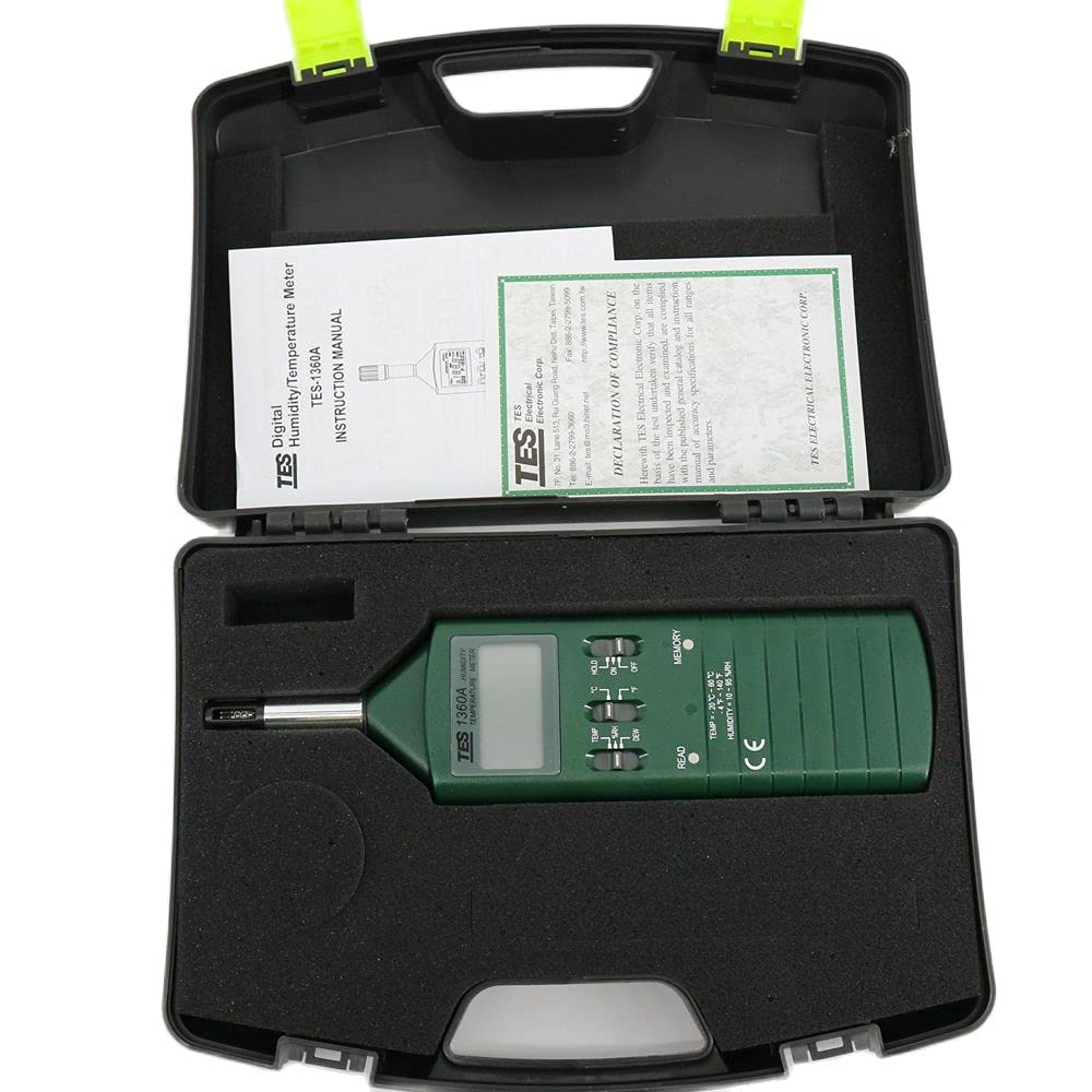 Máy đo nhiệt độ độ ẩm TES 1360A 26 Máy đo nhiệt độ độ ẩm TES 1360A - Ảnh 12