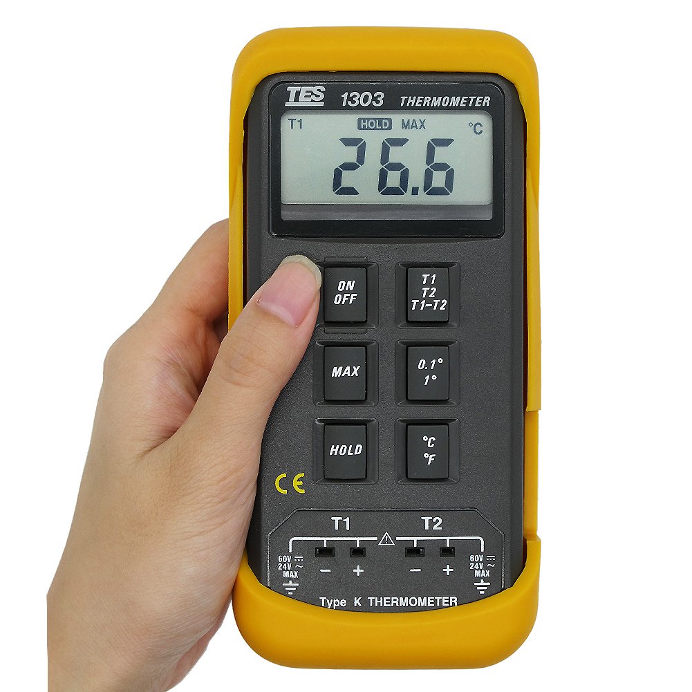 Máy đo nhiệt độ tiếp xúc TES 1303 14 Máy đo nhiệt độ tiếp xúc TES 1303 - Ảnh 9