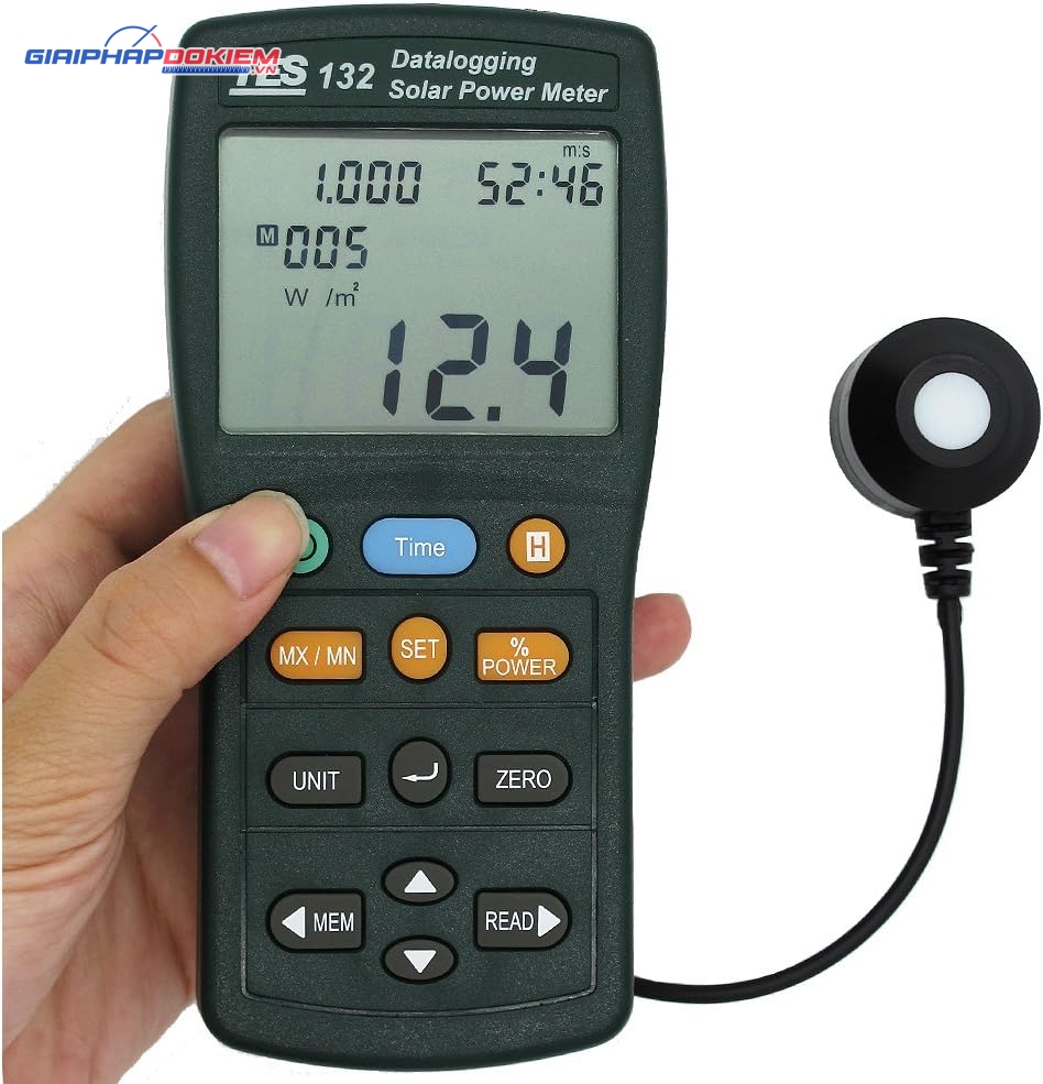 Máy đo năng lượng mặt trời TES 132 15 Máy đo năng lượng mặt trời TES 132 - Ảnh 8