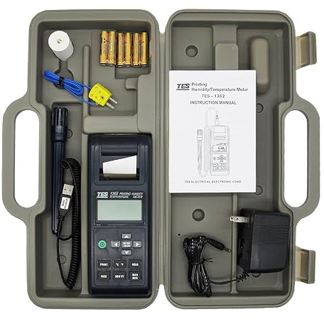 Máy đo nhiệt độ độ ẩm tích hợp máy in TES 1362 11 Máy đo nhiệt độ độ ẩm tích hợp máy in TES 1362 - Ảnh 5
