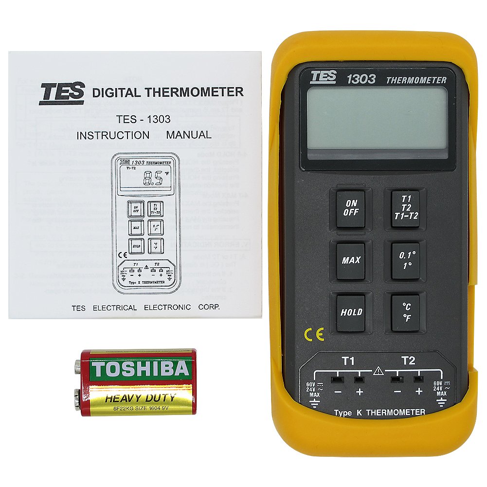Máy đo nhiệt độ tiếp xúc TES 1303 13 Máy đo nhiệt độ tiếp xúc TES 1303 - Ảnh 8