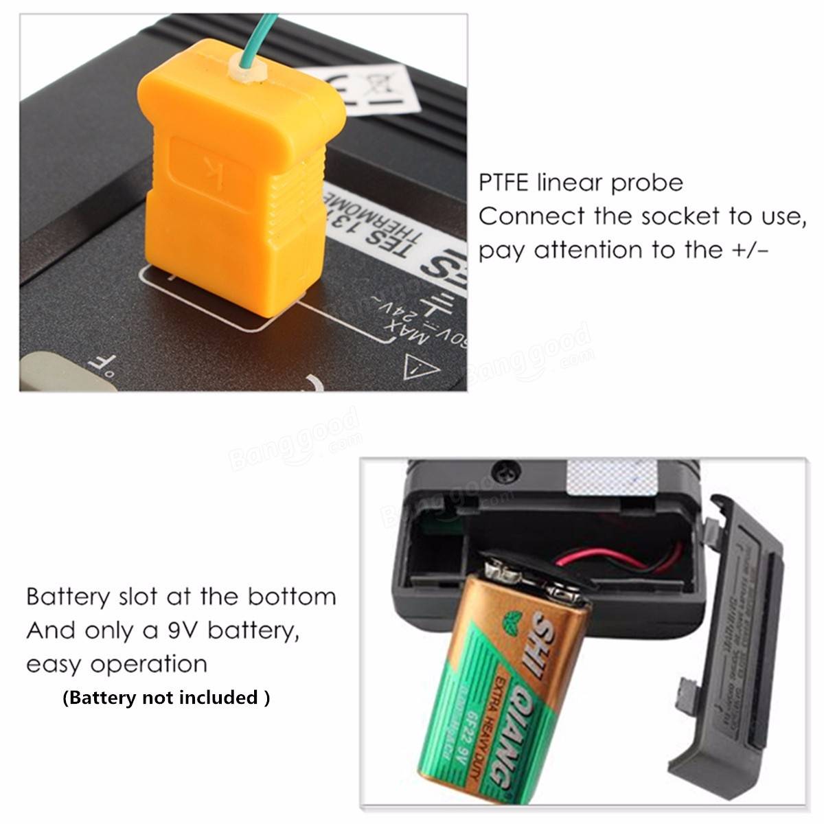 Máy đo nhiệt độ tiếp xúc TES 1310 23 Máy đo nhiệt độ tiếp xúc TES 1310 - Ảnh 13