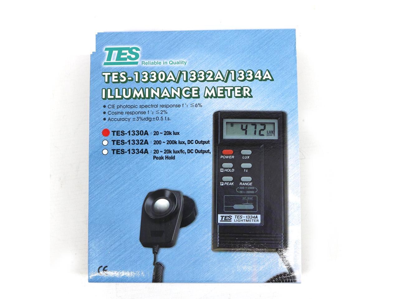 Máy đo cường độ ánh sáng TES 1330A 10 Máy đo cường độ ánh sáng TES 1330A - Ảnh 5