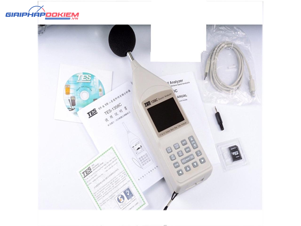 Máy đo âm thanh TES 1358C 13 Máy đo âm thanh TES 1358C - Ảnh 8