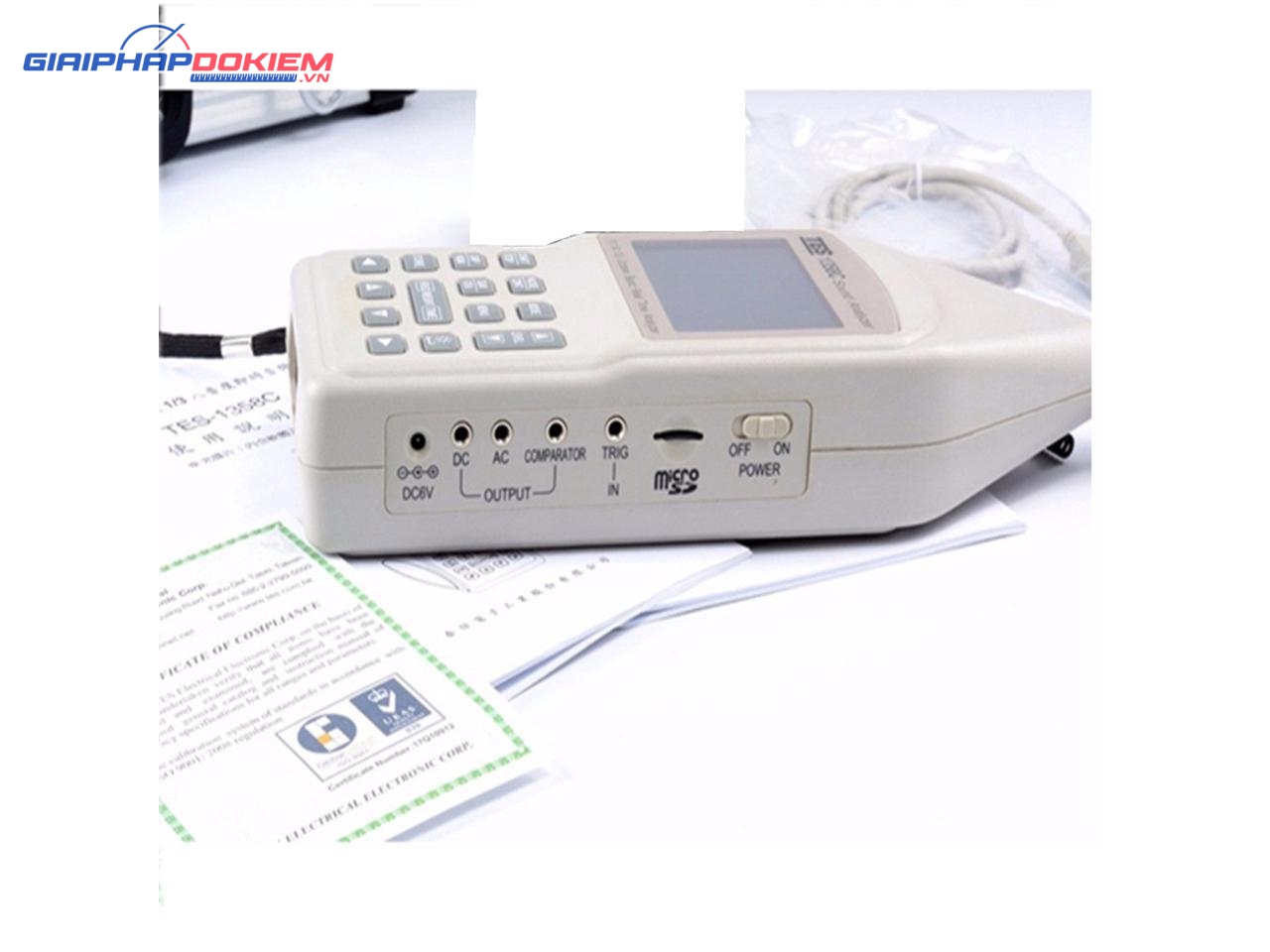 Máy đo âm thanh TES 1358C 14 Máy đo âm thanh TES 1358C - Ảnh 9