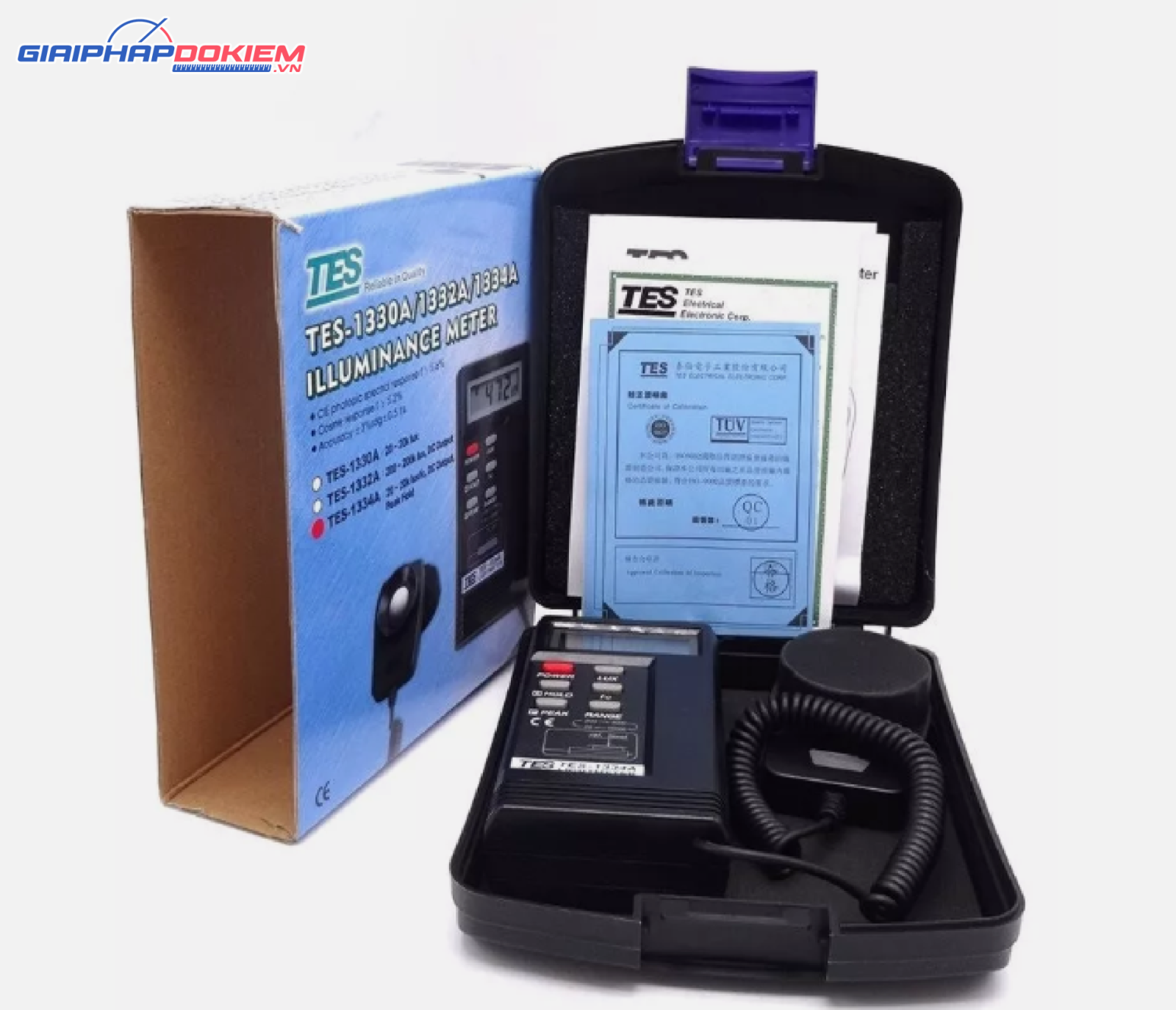 Máy đo cường độ ánh sáng TES 1334A 7 Máy đo cường độ ánh sáng TES 1334A - Ảnh 3