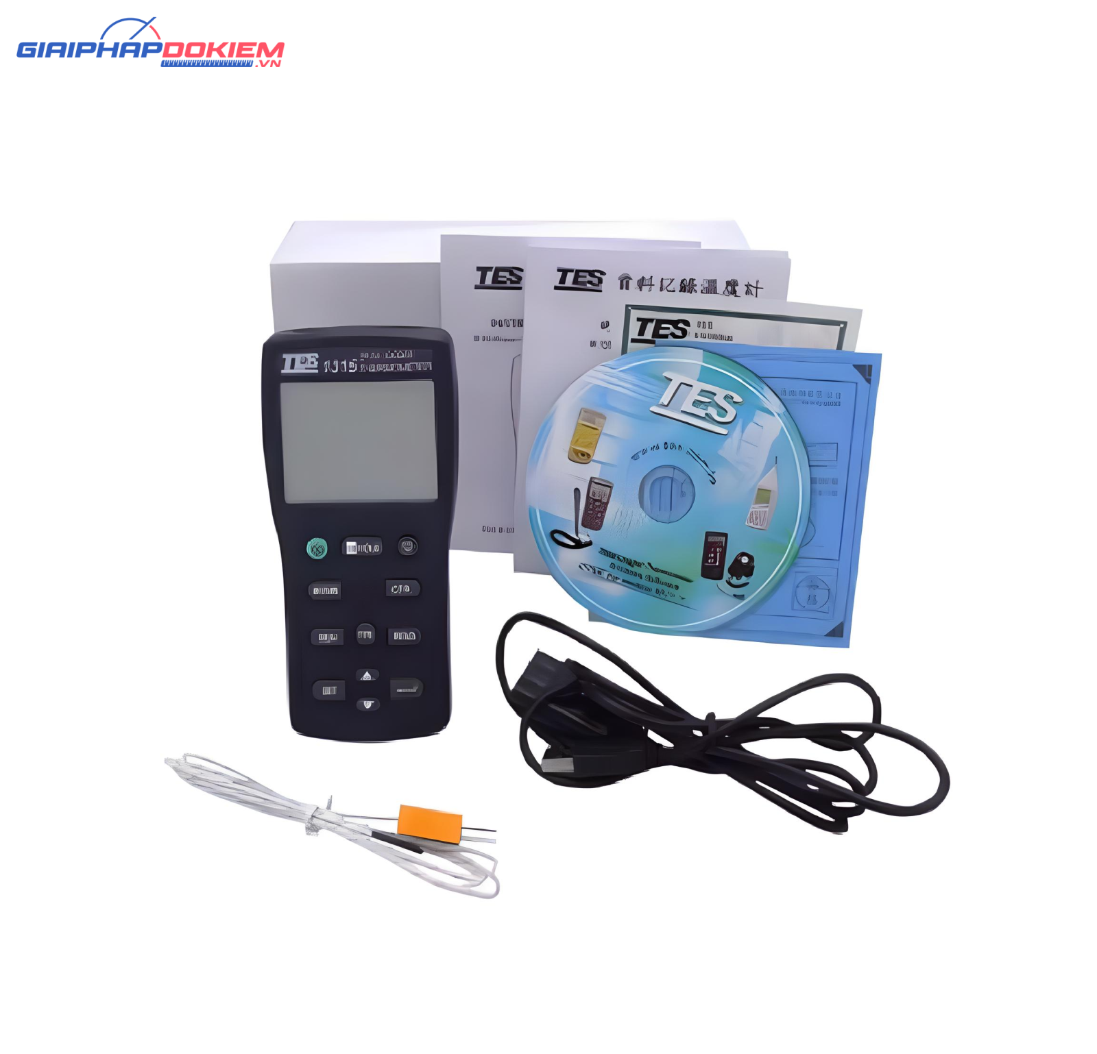 Máy đo nhiệt độ K, J, E, T, R, S, N TES 1315 10 Máy đo nhiệt độ K, J, E, T, R, S, N TES 1315 - Ảnh 4