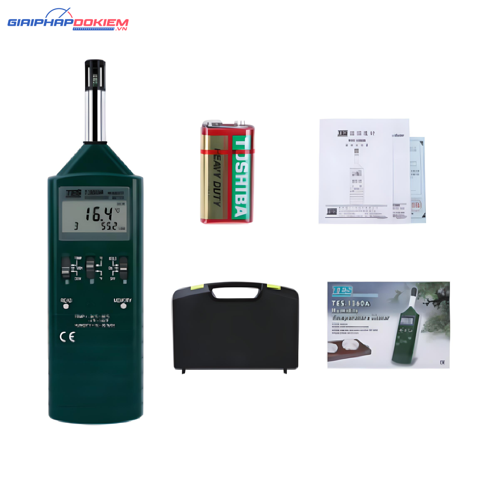 Máy đo nhiệt độ độ ẩm TES 1360A 16 Máy đo nhiệt độ độ ẩm TES 1360A - Ảnh 2