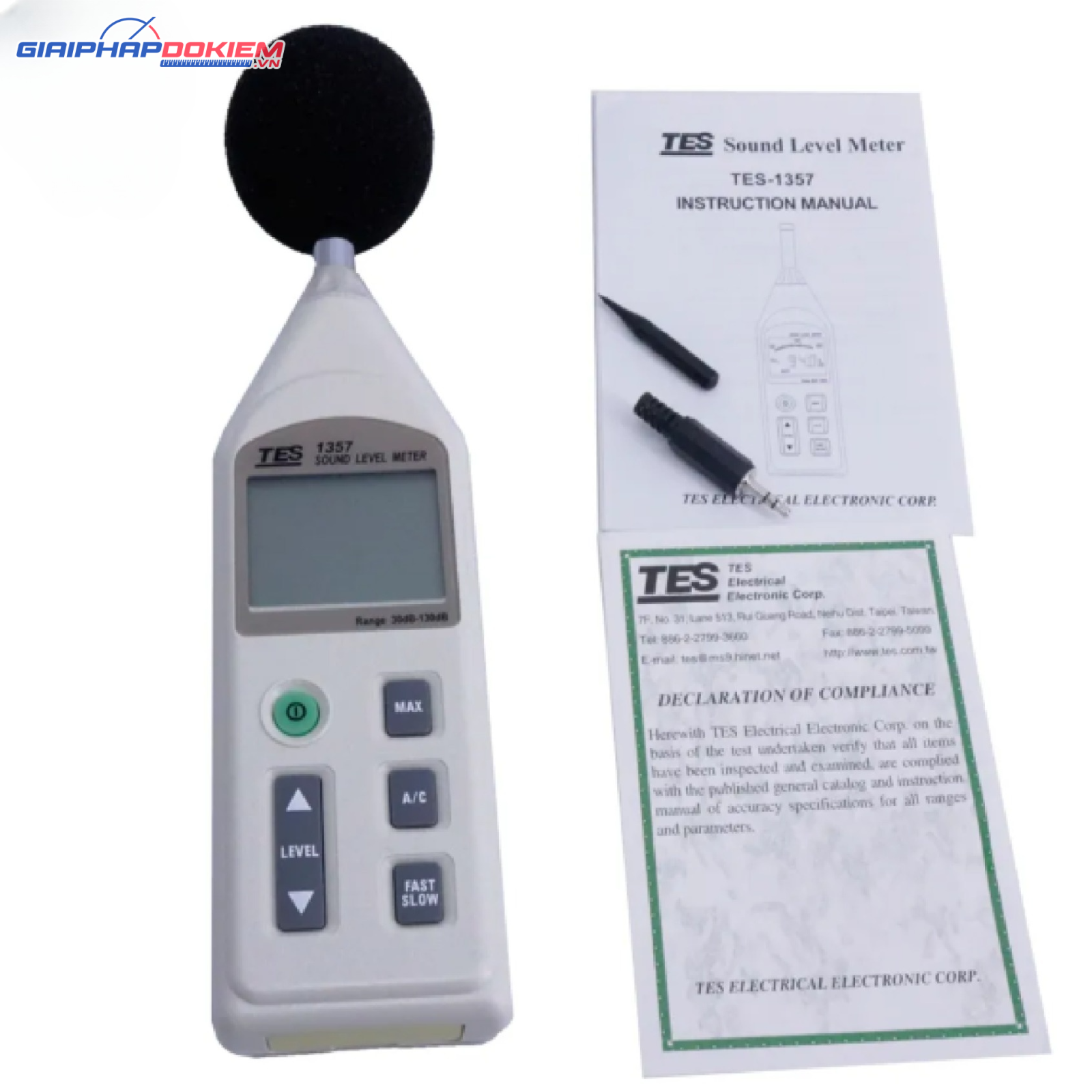 Máy đo độ ồn TES 1357 18 Máy đo độ ồn TES 1357 - Ảnh 6