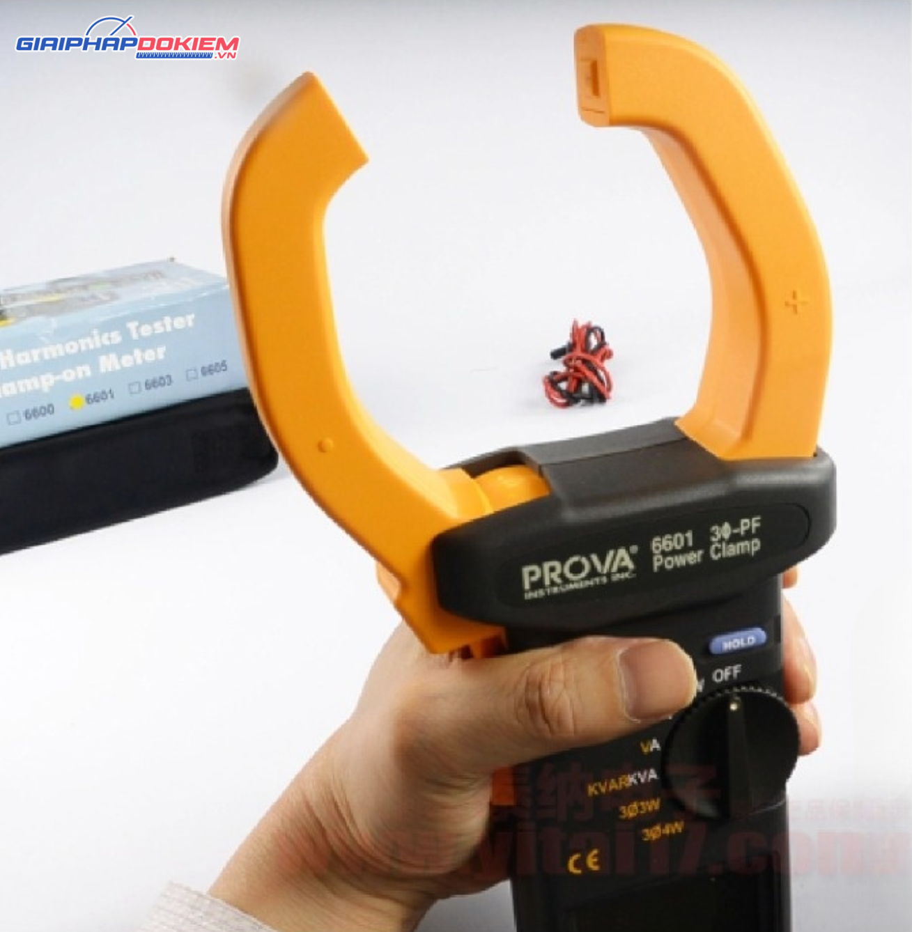 Ampe kìm đo công suất AC/DC Prova 6601 13 Ampe kìm đo công suất AC/DC Prova 6601 - Ảnh 7