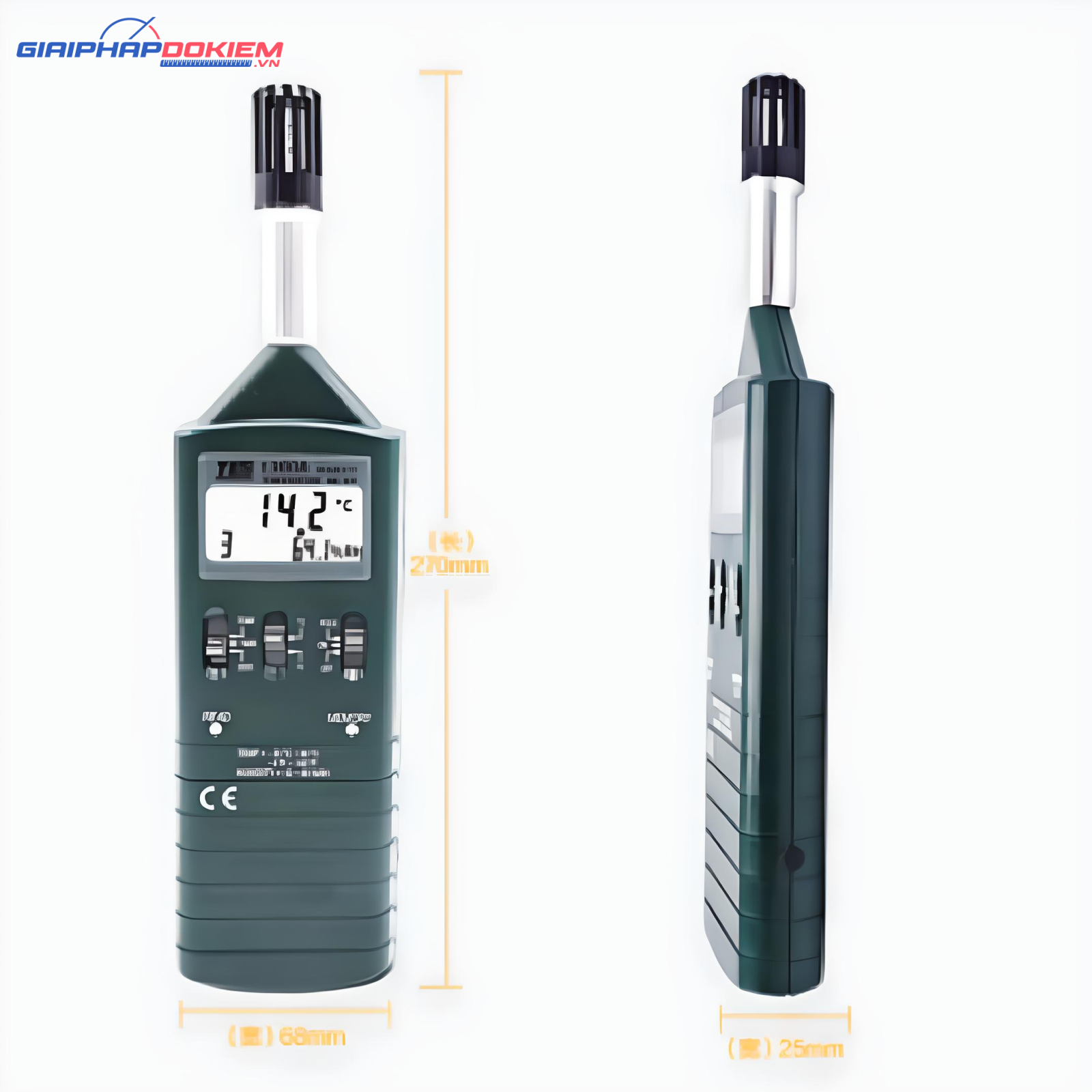 Máy đo nhiệt độ độ ẩm TES 1360A 17 Máy đo nhiệt độ độ ẩm TES 1360A - Ảnh 3