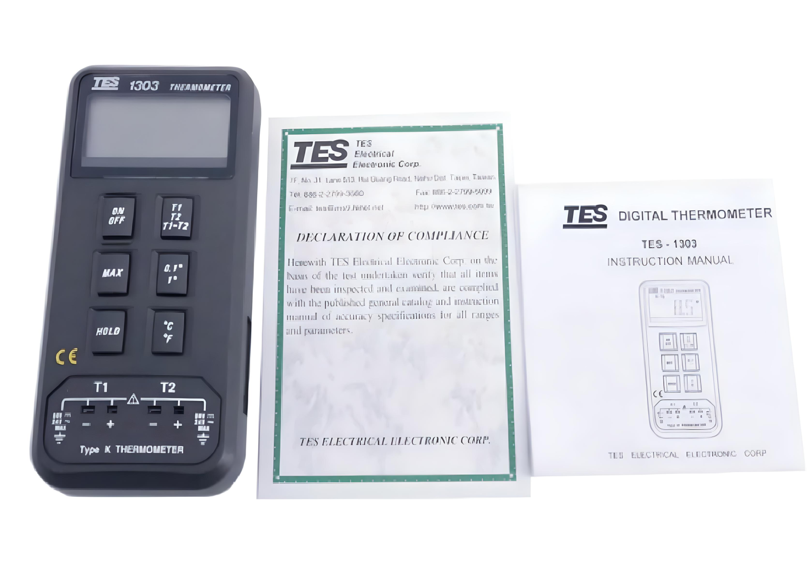 Máy đo nhiệt độ tiếp xúc TES 1303 10 Máy đo nhiệt độ tiếp xúc TES 1303 - Ảnh 5