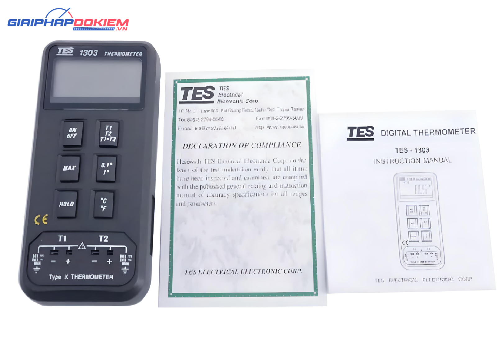 Máy đo nhiệt độ tiếp xúc TES 1303 10 Máy đo nhiệt độ tiếp xúc TES 1303 - Ảnh 5