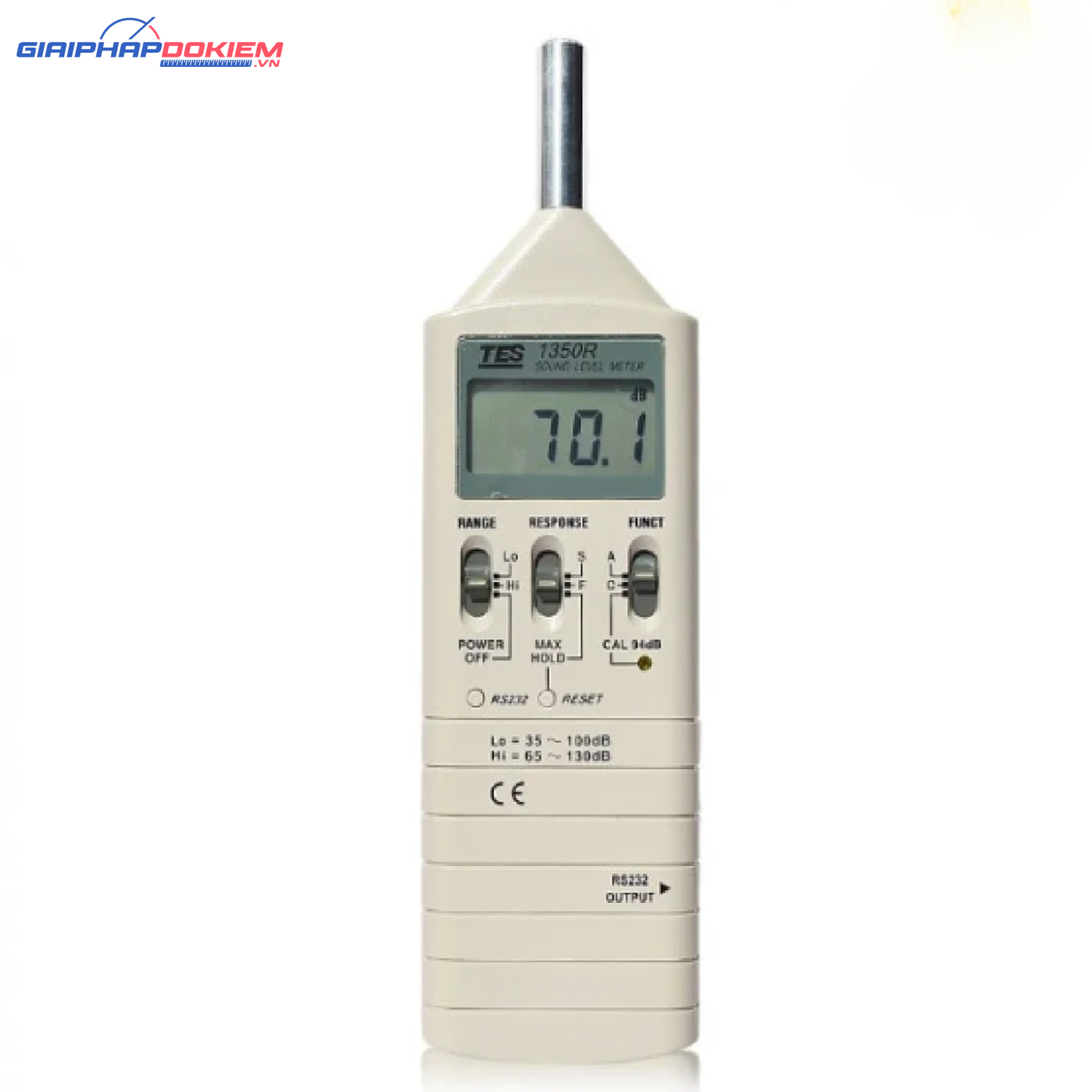 Máy đo độ ồn TES 1350R 7 Máy đo độ ồn TES 1350R