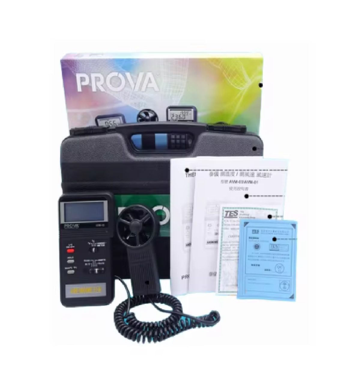 Máy đo tốc độ gió Prova AVM-03 14 Máy đo tốc độ gió Prova AVM-03 - Ảnh 7