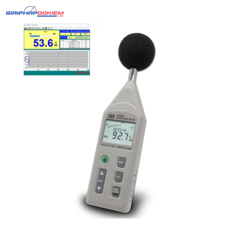 Máy đo độ ồn TES 1352S 14 Máy đo độ ồn TES 1352S - Ảnh 2