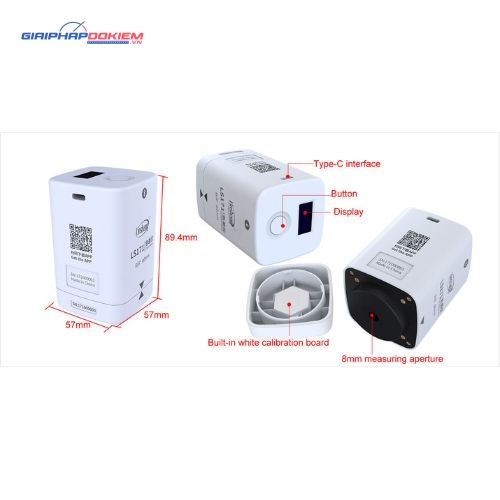 Máy đo kiểm so lệch màu Linshang LS171 20 Máy đo kiểm so lệch màu Linshang LS171 - Ảnh 9