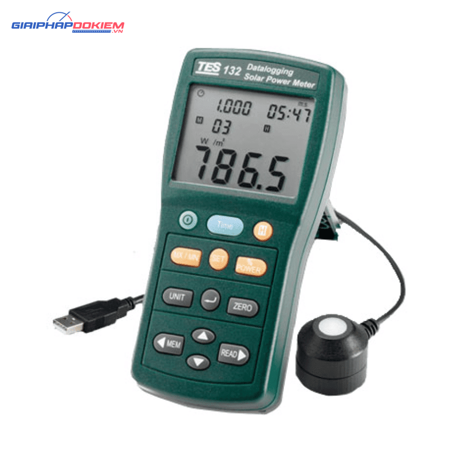 Máy đo năng lượng mặt trời TES 132 10 Máy đo năng lượng mặt trời TES 132 - Ảnh 3