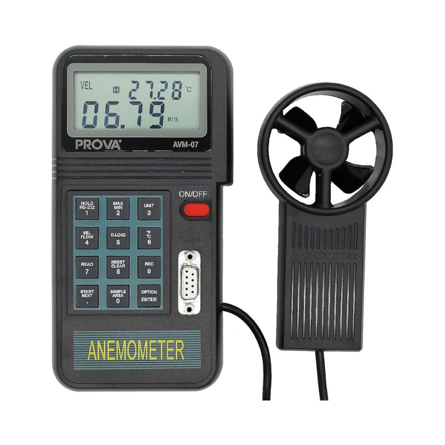 Máy đo tốc độ gió Prova AVM-07 42 Máy đo tốc độ gió Prova AVM-07 FLOW ANEMOMETER (W/CASE)