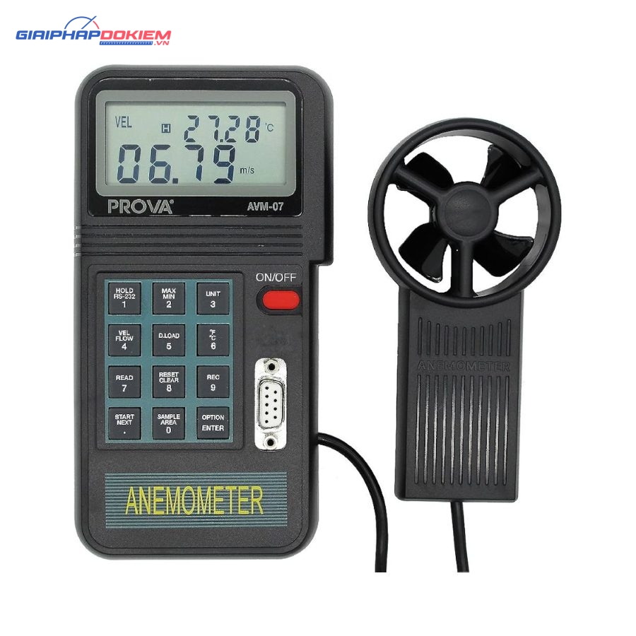Máy đo tốc độ gió Prova AVM-07 15 Máy đo tốc độ gió Prova AVM-07