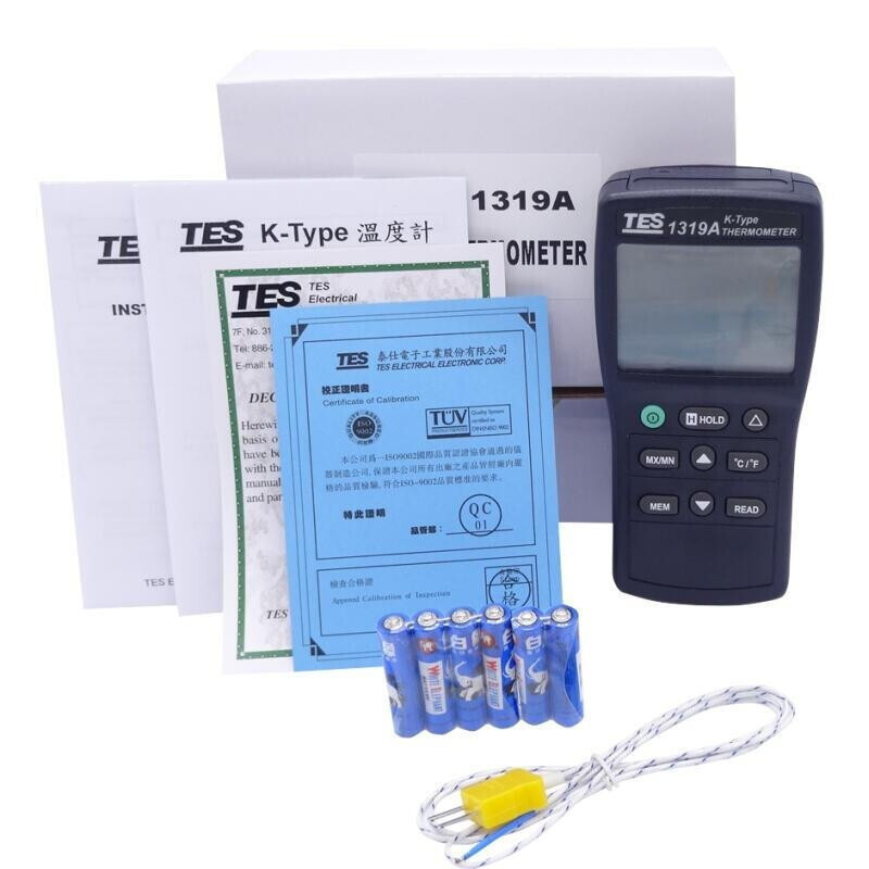 Máy đo nhiệt độ tiếp xúc TES 1319A 10 Máy đo nhiệt độ tiếp xúc TES 1319A - Ảnh 4