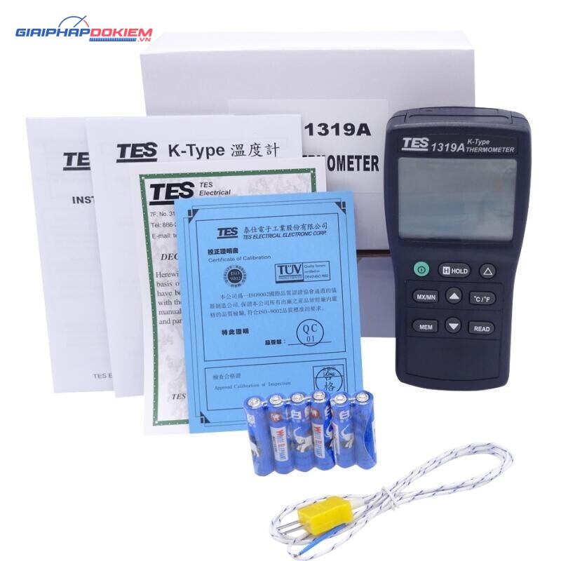 Máy đo nhiệt độ tiếp xúc TES 1319A 10 Máy đo nhiệt độ tiếp xúc TES 1319A - Ảnh 4